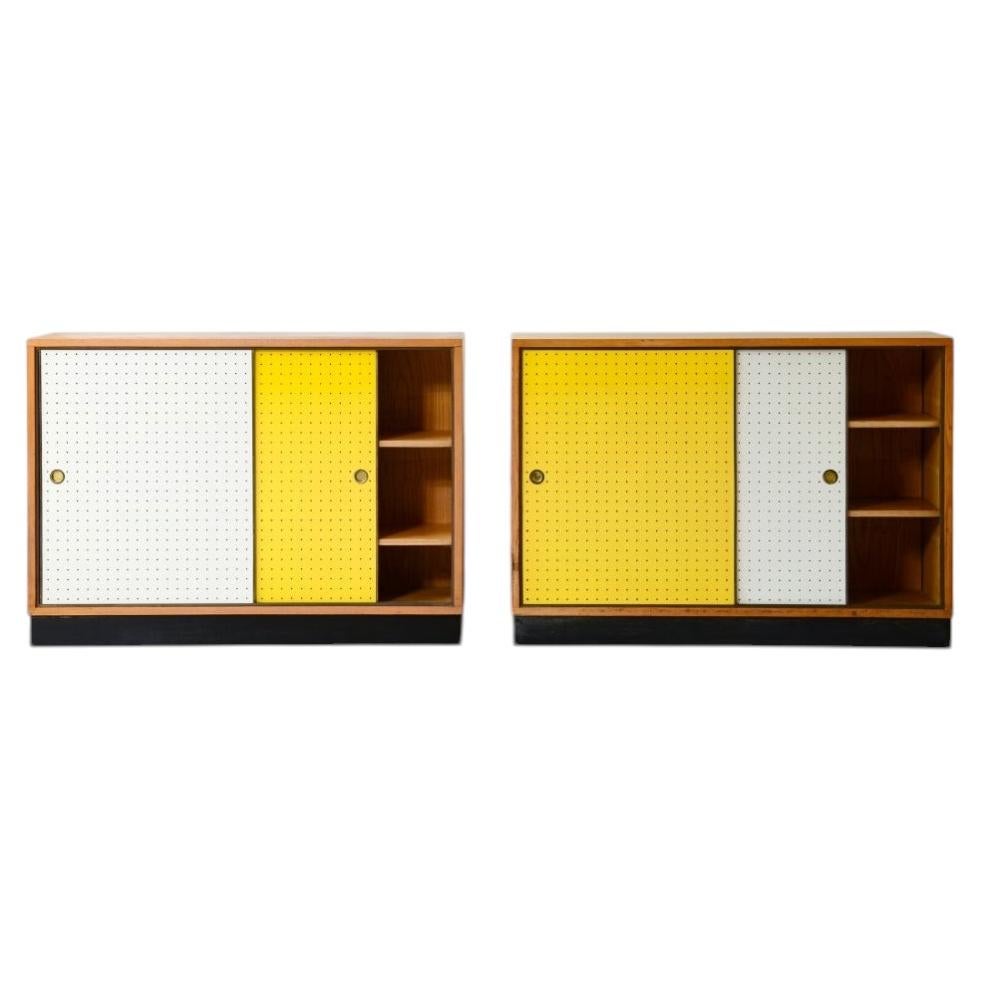 Small 1950's ash storage units For Sale