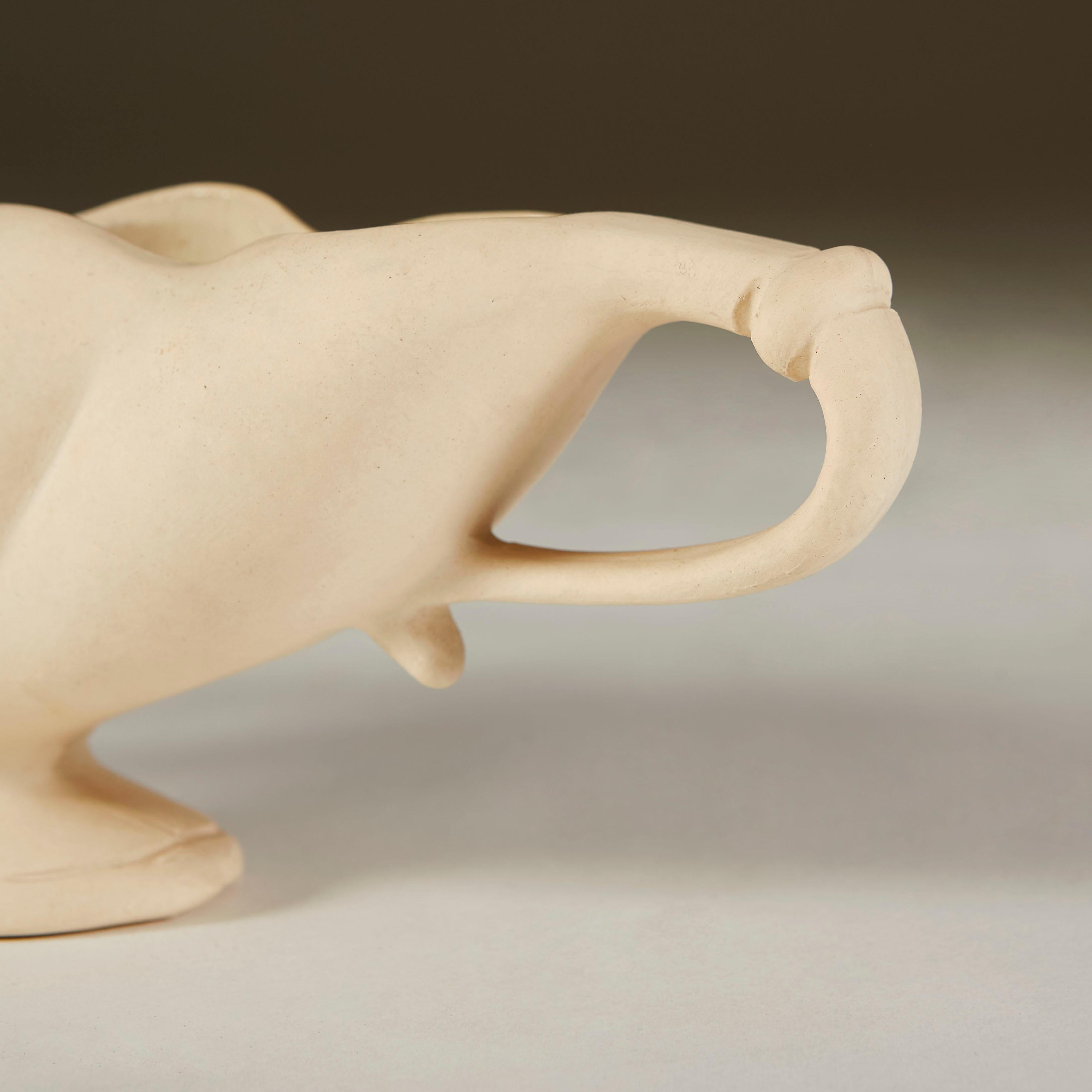 Small Art Deco English Fulham Pottery Urn by Constance Spry In Good Condition In London, GB