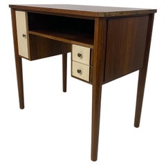 Small 1950s Italian Desk in Rosewood