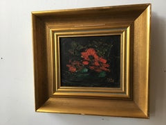 Small 1950s Zaza Meuli Abstract Painting