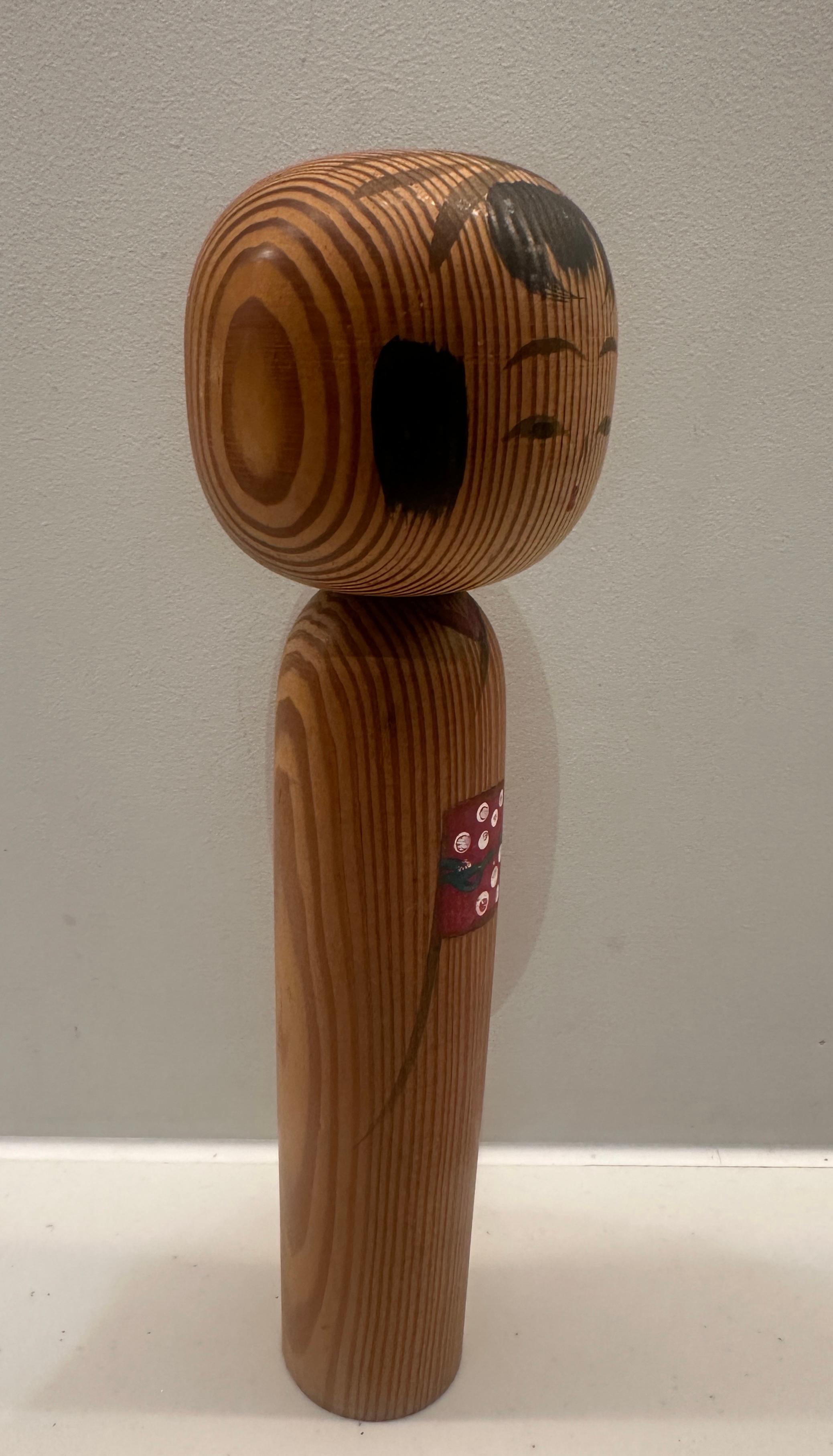 Petite poupée Kokeshi japonaise traditionnelle des années 1970 par Matogoro Kyomi 5
