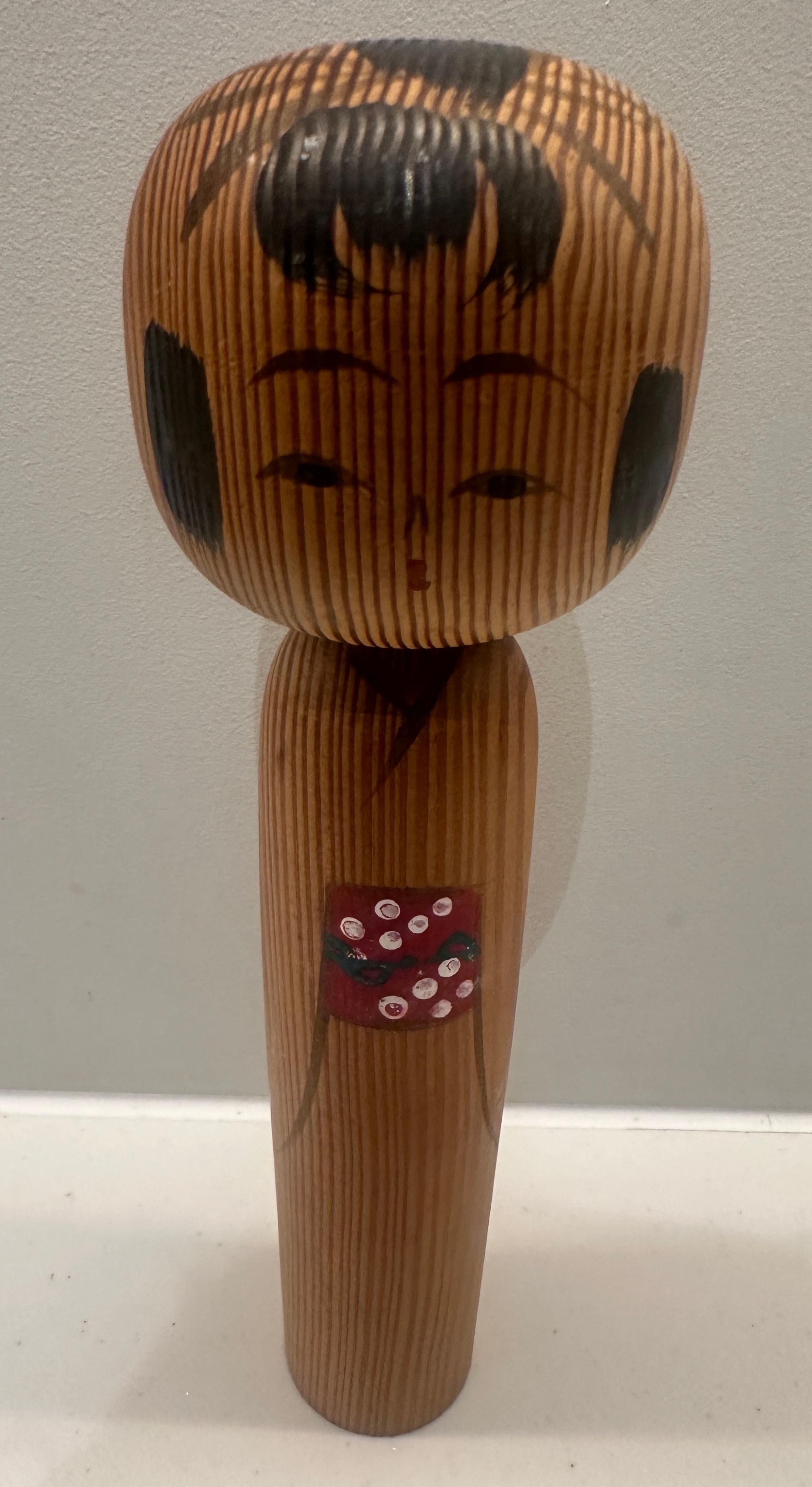 Petite poupée Kokeshi japonaise traditionnelle des années 1970 par Matogoro Kyomi 7