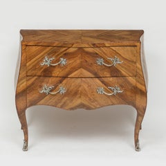 Small 19th Century Bombay Two Drawer Chest