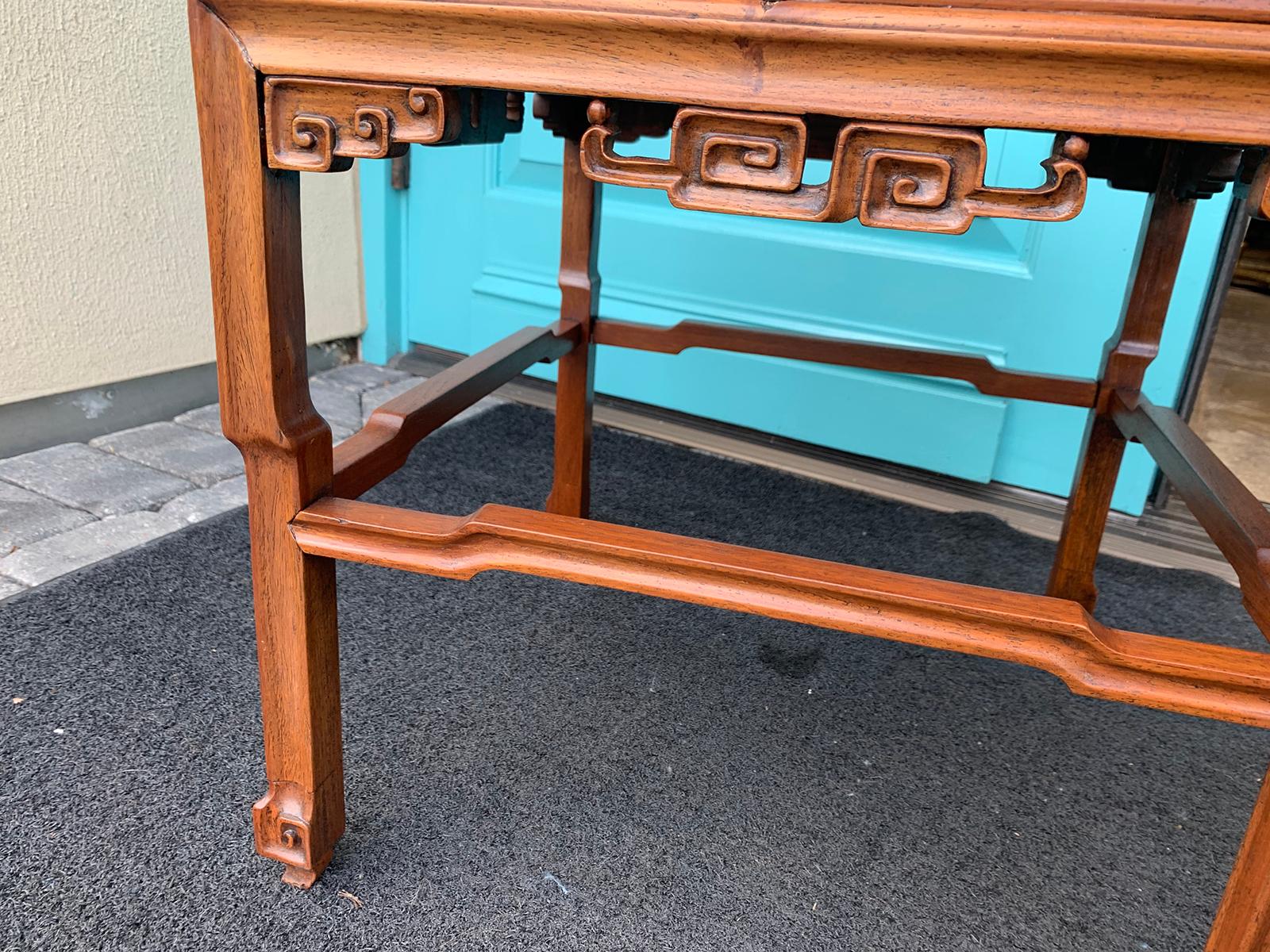 Small 19th Century Chinese Square Drinks or Coffee Table For Sale 1