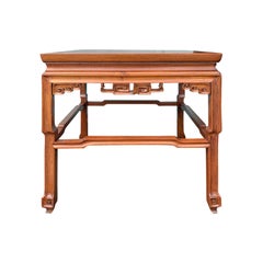 Small 19th Century Chinese Square Drinks or Coffee Table