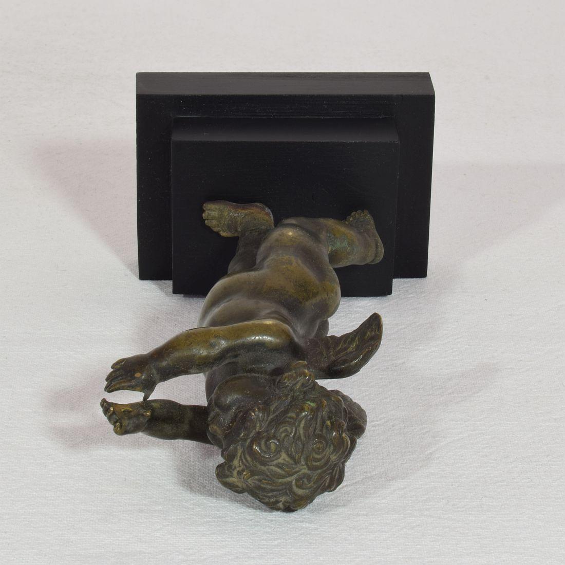 Small 19th Century French Bronze Angel 15