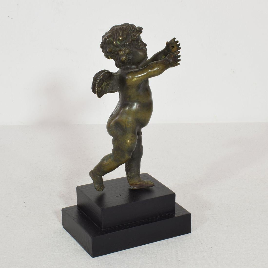 Small 19th Century French Bronze Angel 4