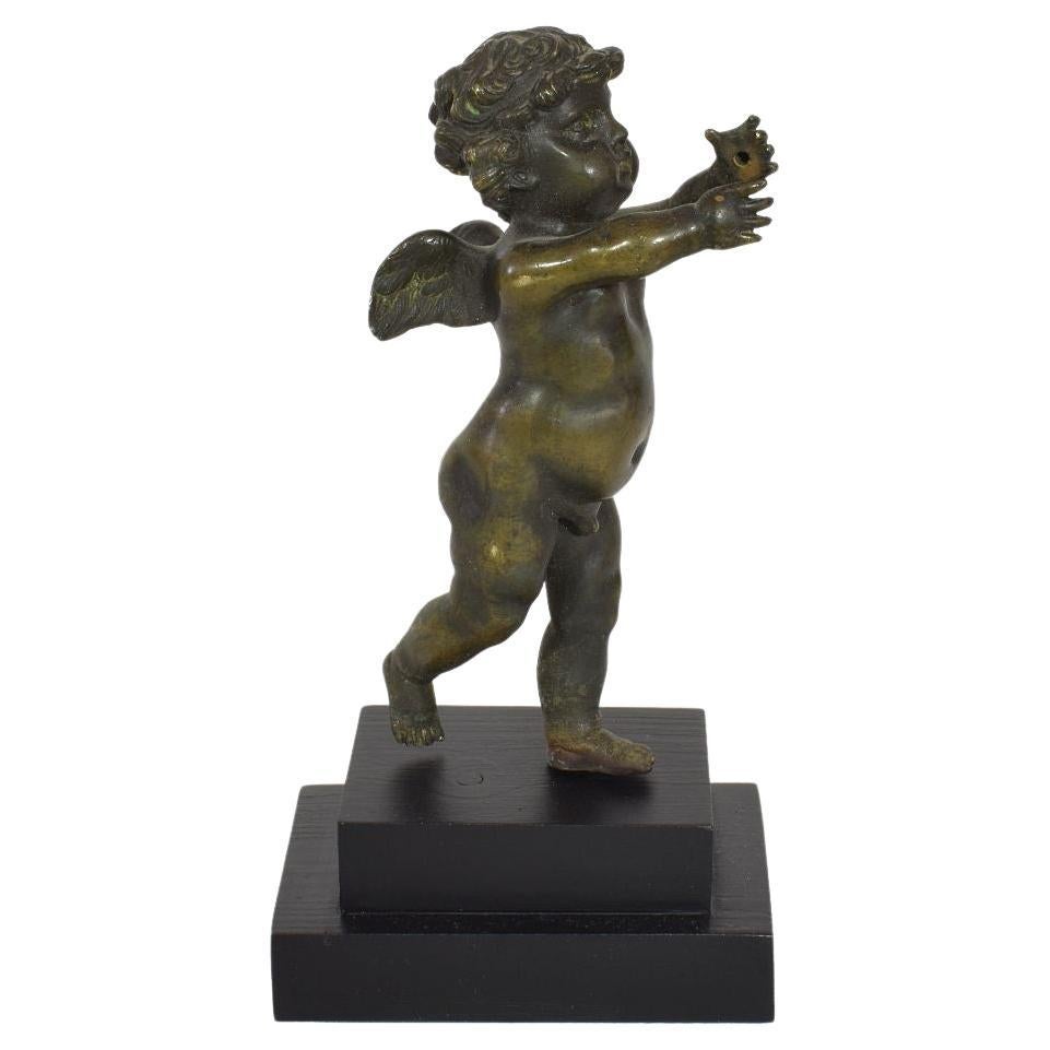 Small 19th Century French Bronze Angel