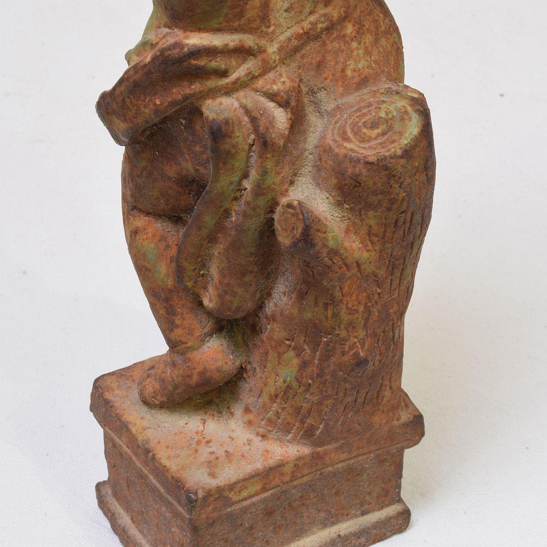 Small 19th Century French Cast Iron Angel 14
