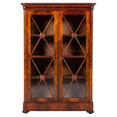 Small 19th Century French Mahogany Bookcase