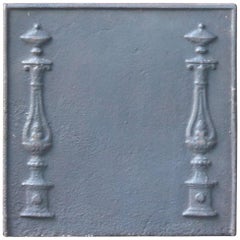 Small 19th Century French Neoclassical Fireback