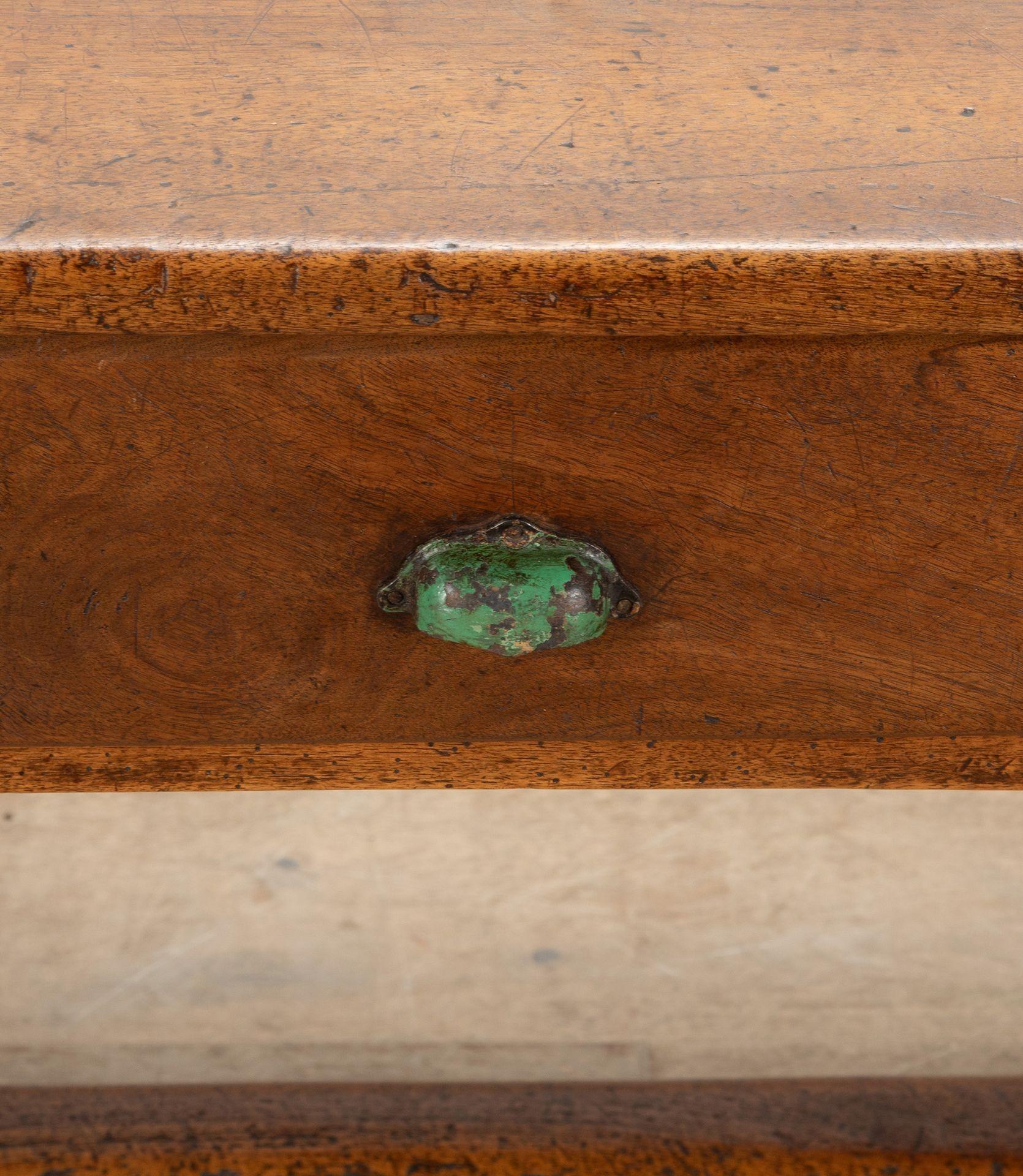 Small 19th Century French Walnut Drapers Table For Sale 2