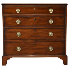 Small 19th Century George III Mahogany Chest of Drawers