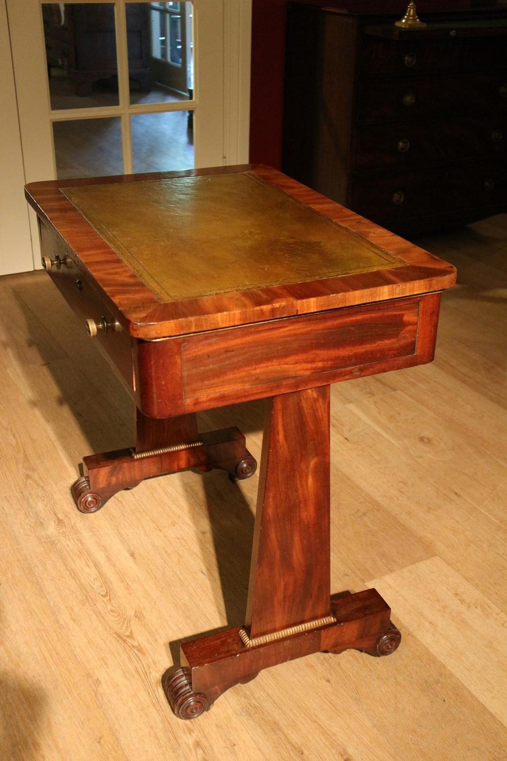 Small 19th Century Gillows Writing Table 1