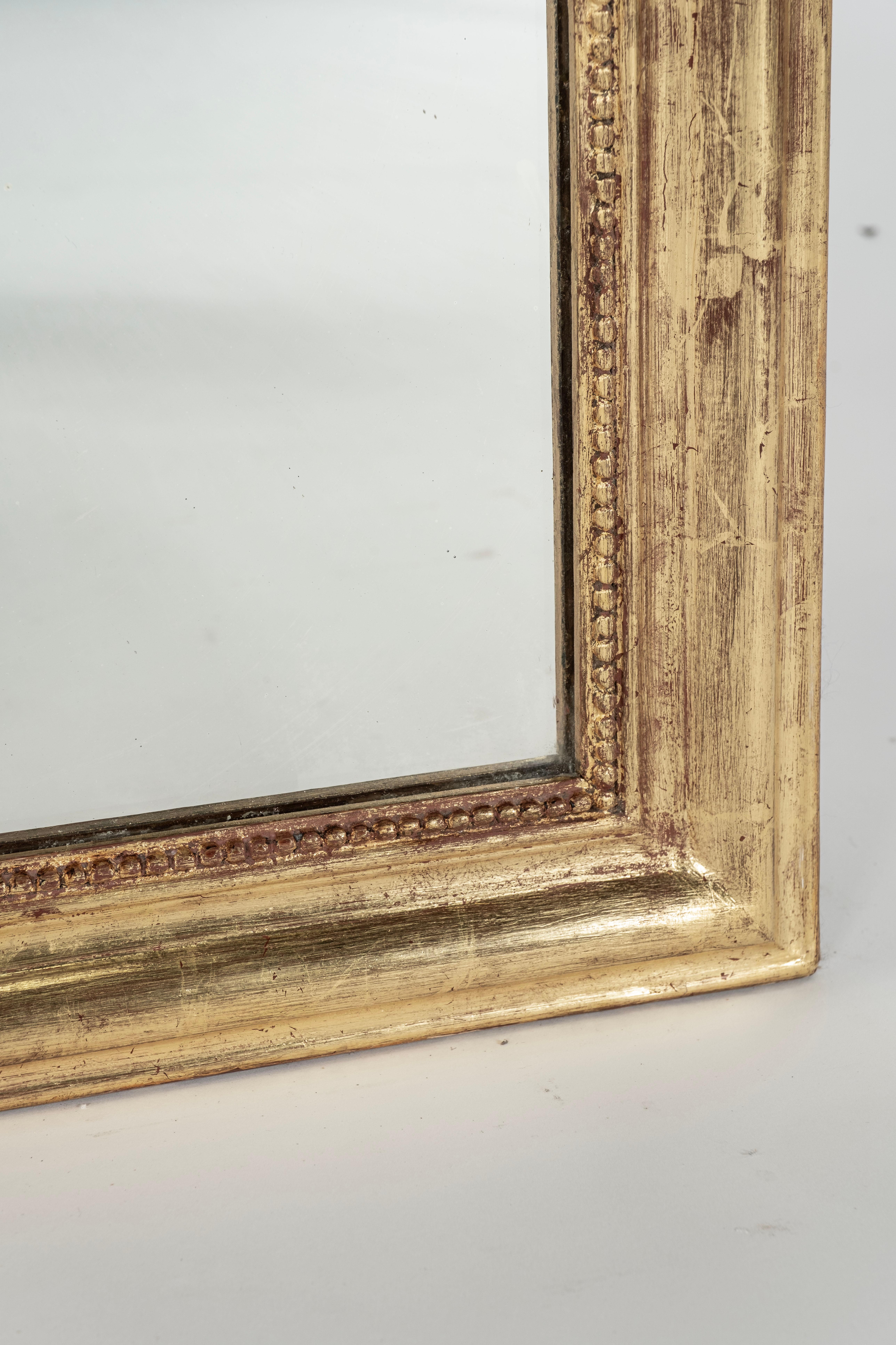 Francese Piccolo specchio da parete Louis Philippe del XIX secolo in vendita