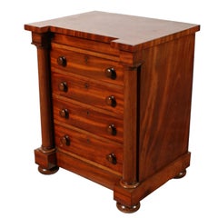 Small 19th Century Victorian  Mahogany four Drawer Chest