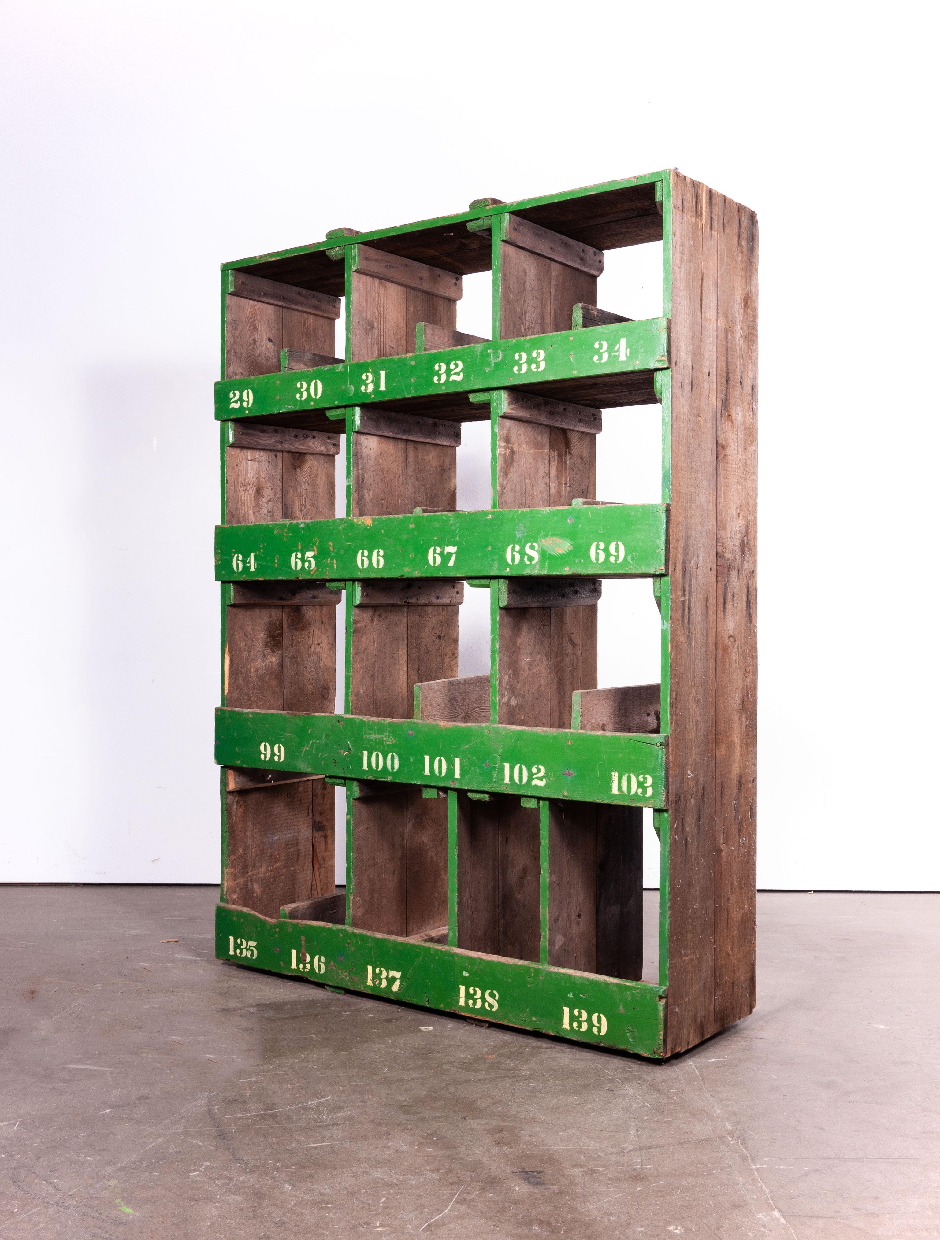 Small 19th Century Pigeon Hole Shelving Storage Unit At 1stdibs