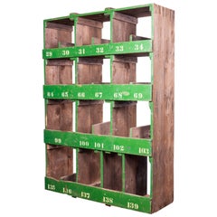 Small 19th Century Pigeon Hole, Shelving, Storage Unit