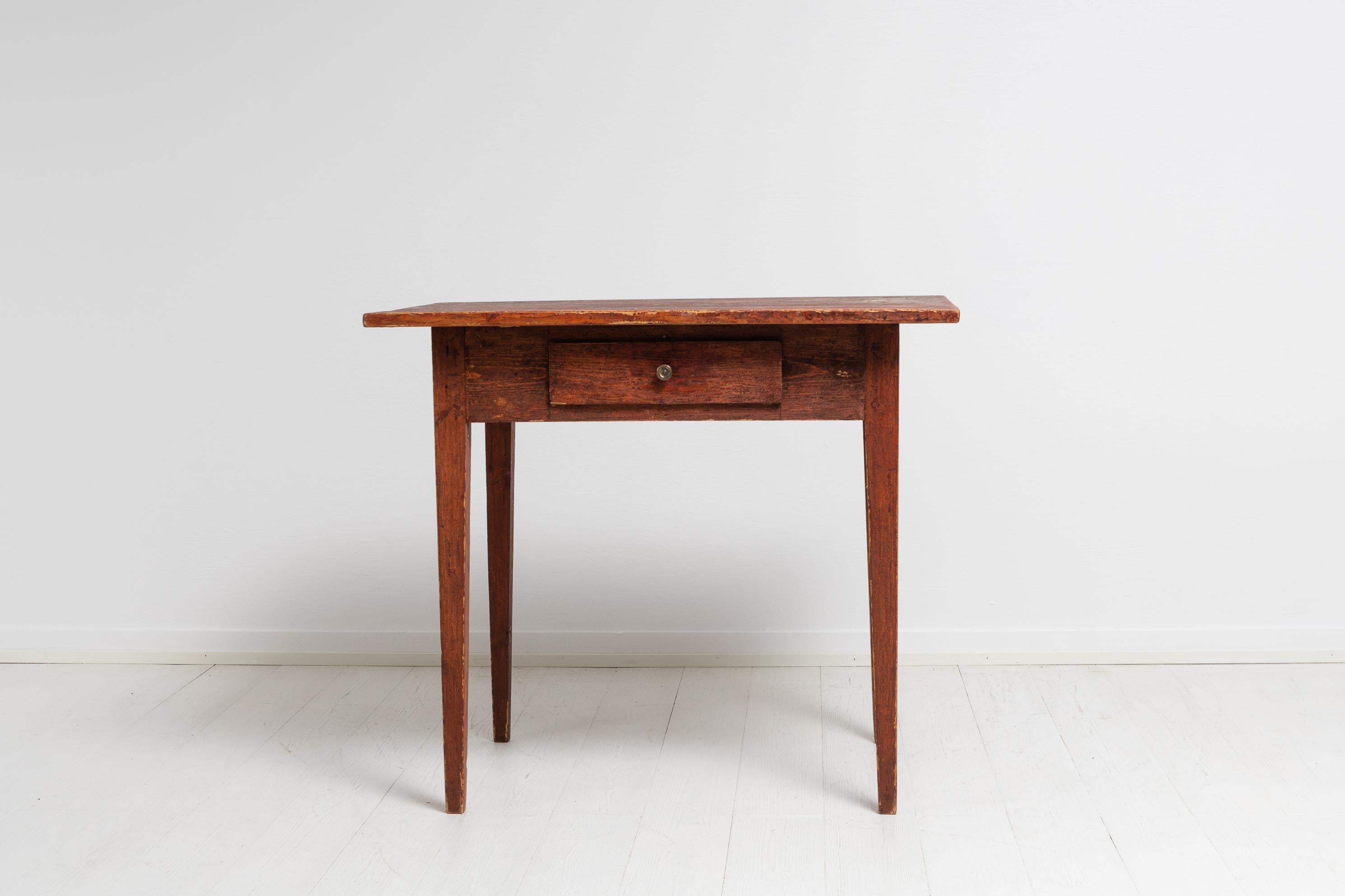 Hand-Crafted Small 19th Century Swedish Gustavian Style Table For Sale