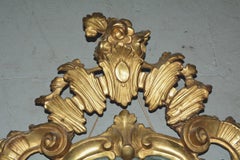 Small 19th Century Venetian Giltwood over Mantel Mirror