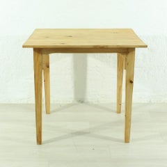 Small 1920s Vintage Side Table or Desk