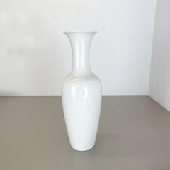 Small Op Art Vase Porcelain German Vase by KPM Berlin Ceramics Germany 1960