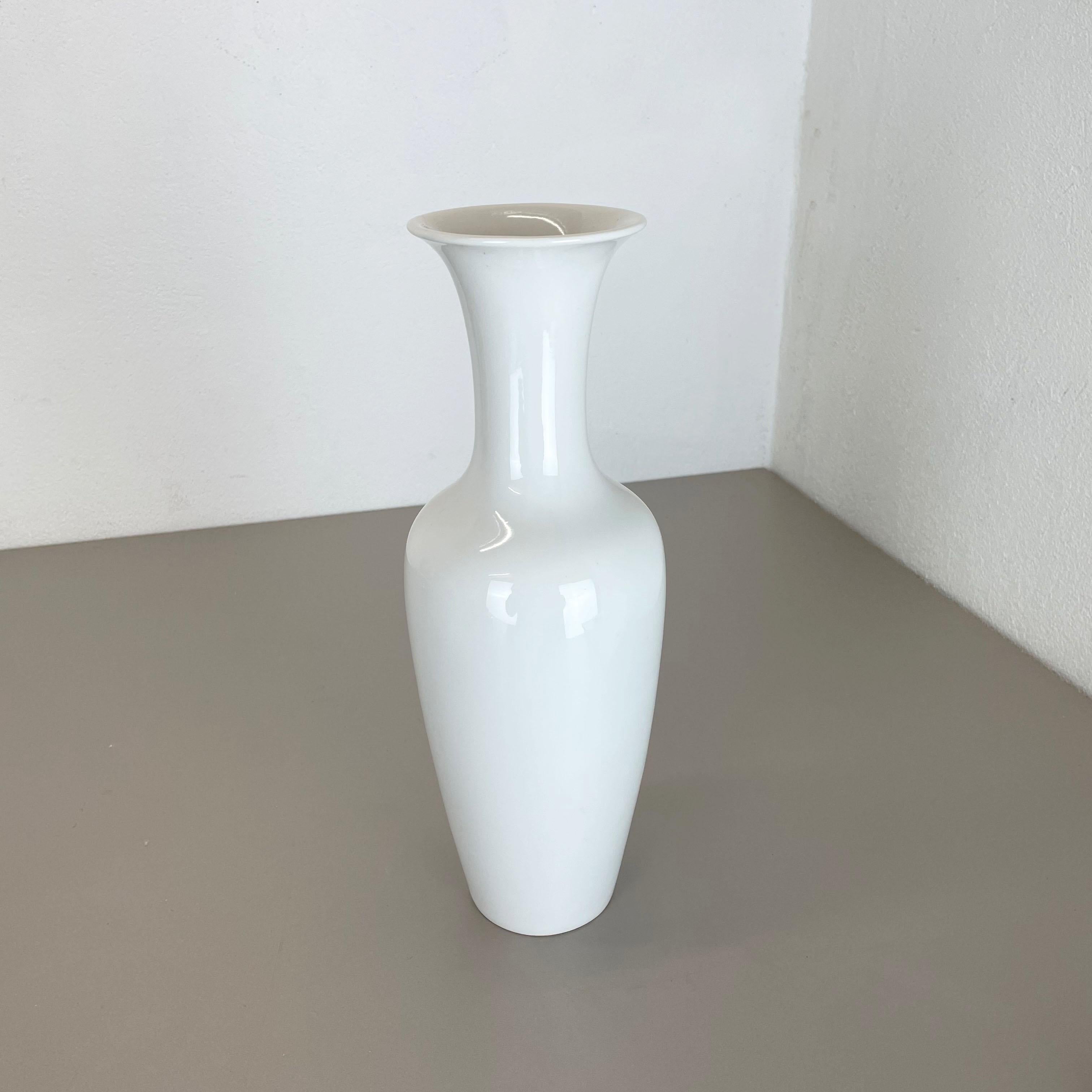 20th Century Small Op Art Vase Porcelain German Vase by KPM Berlin Ceramics Germany 1960 For Sale