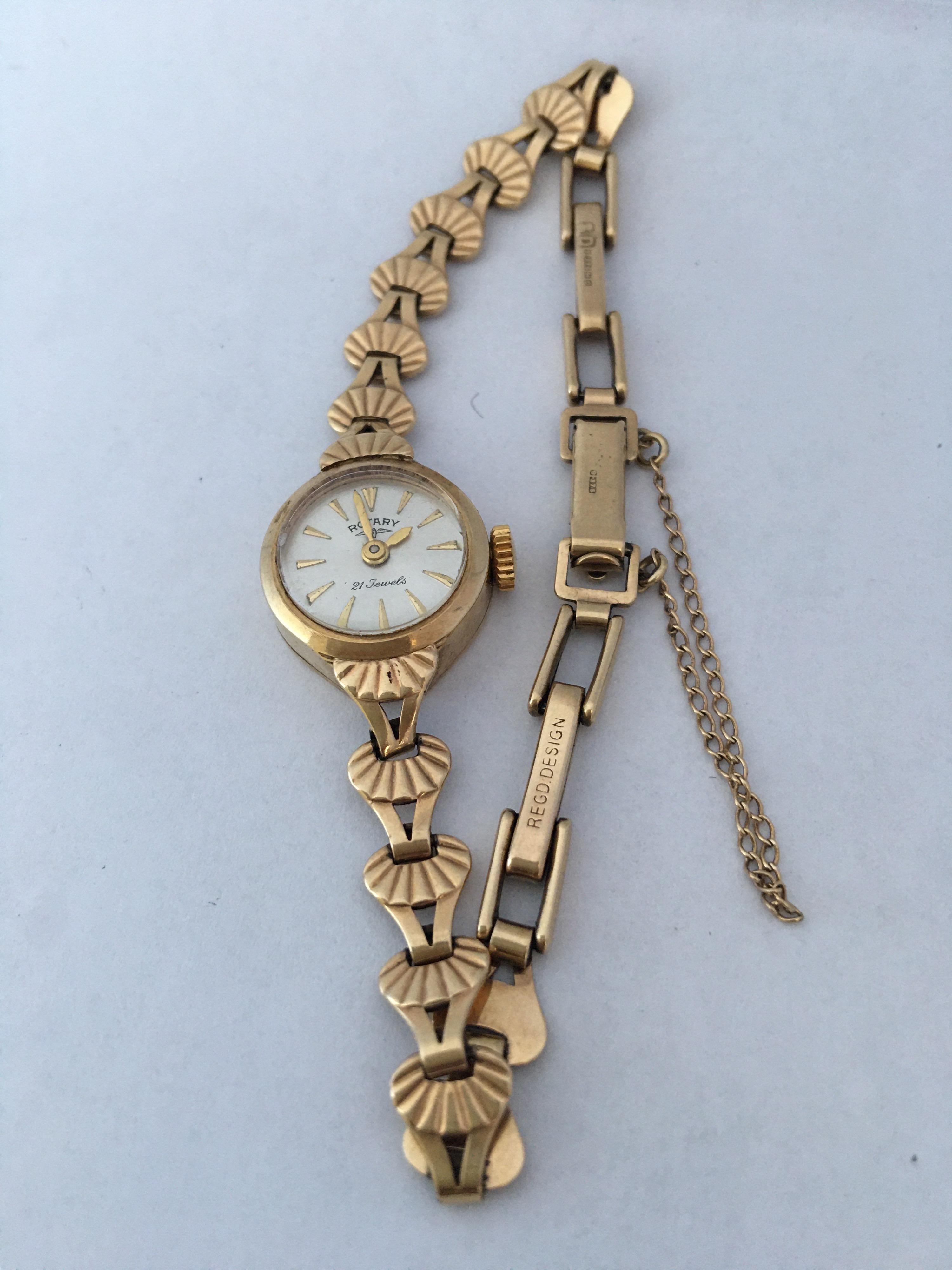 small gold watch vintage