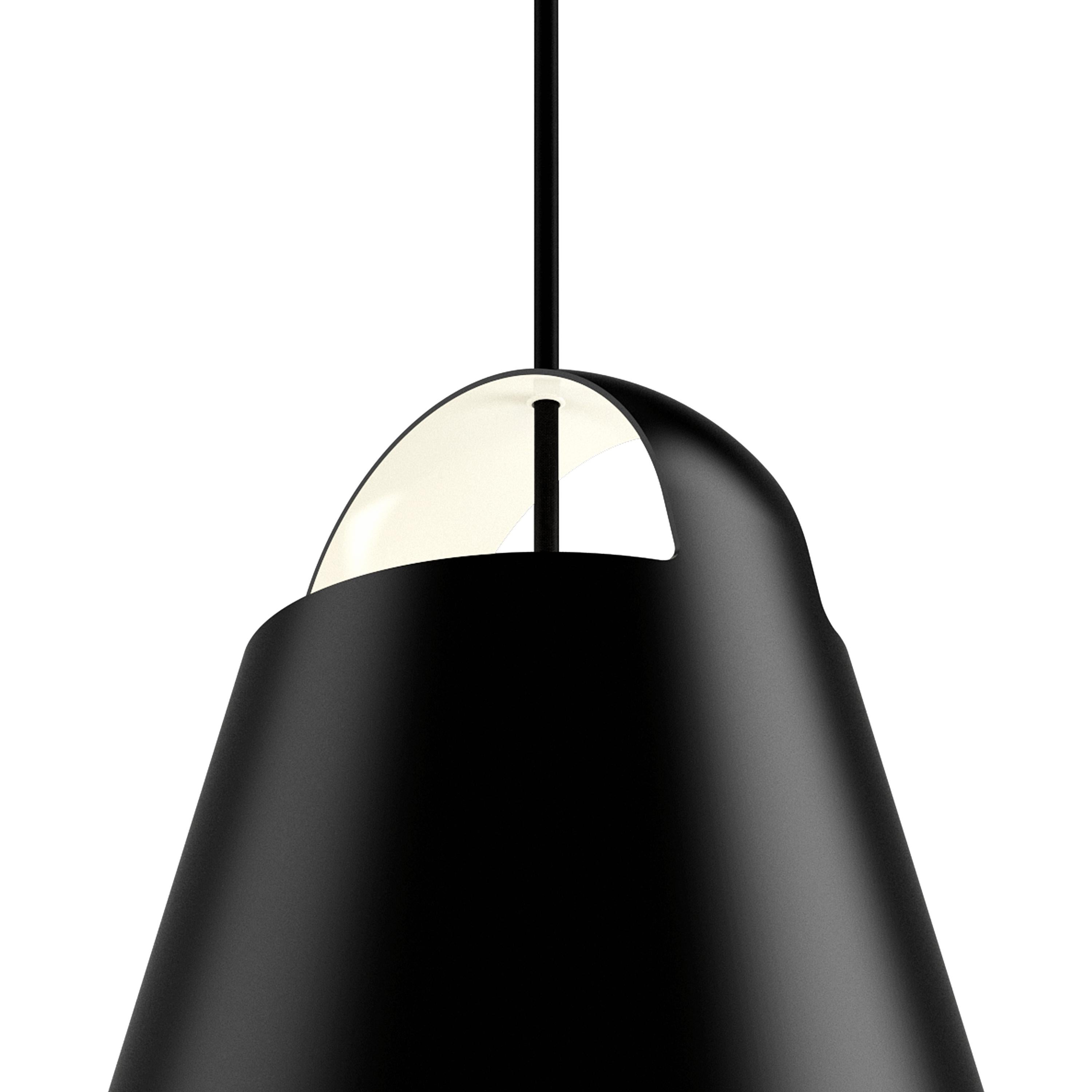 Petite lampe à suspension Above 6.9 de Louis Poulsen en noir en vente 3