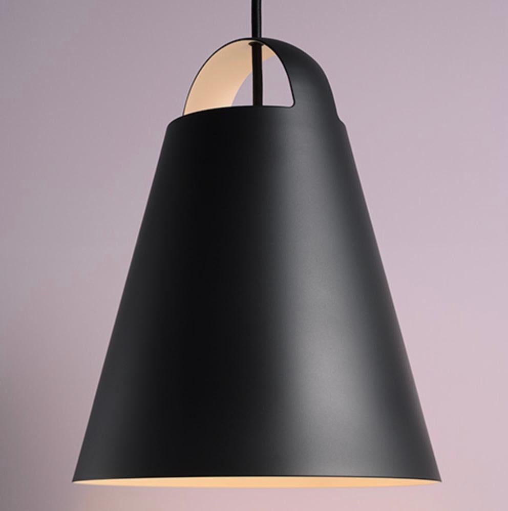 Spun Small 'Above 6.9' Pendant Lamp for Louis Poulsen in Black For Sale