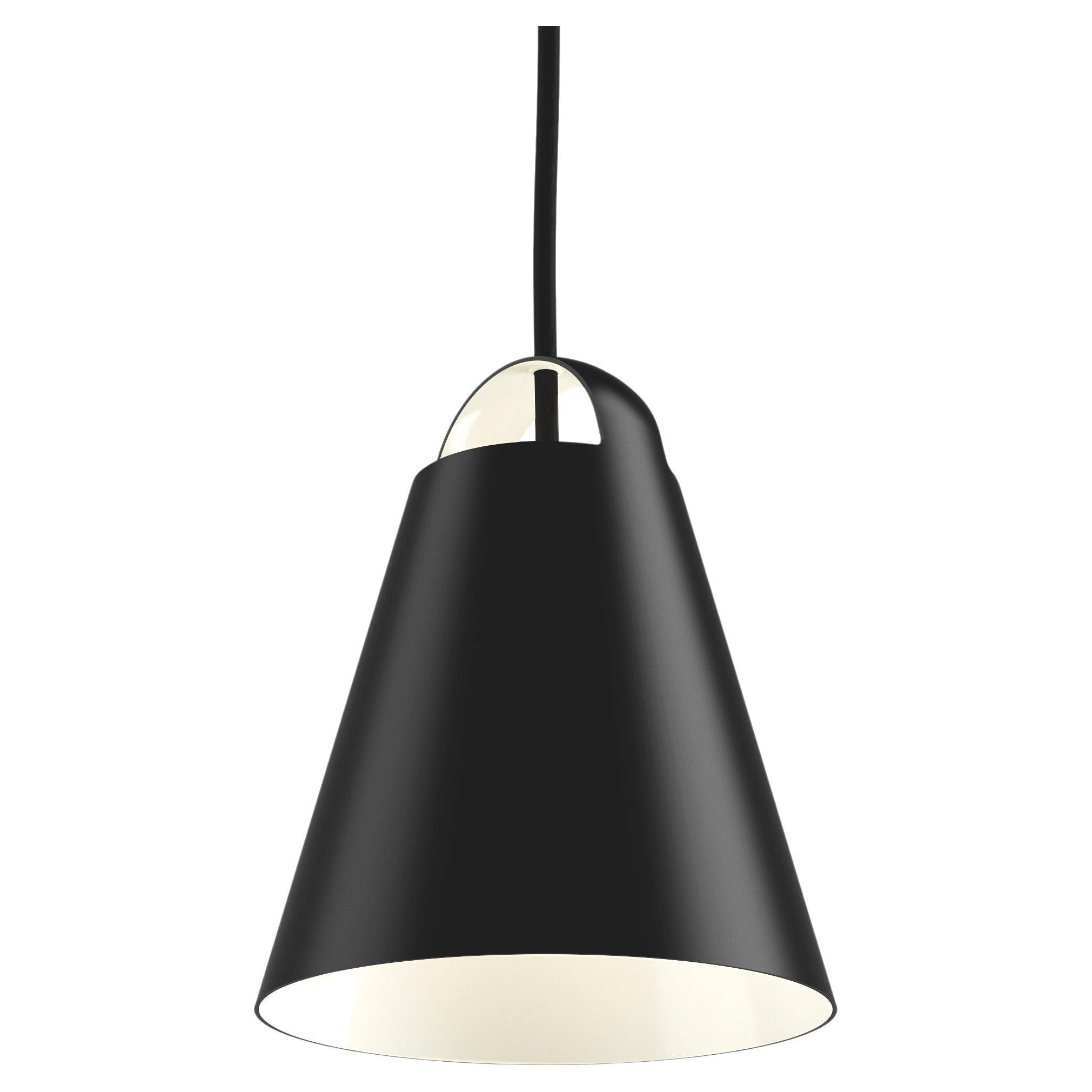 Petite lampe à suspension Above 6.9 de Louis Poulsen en noir