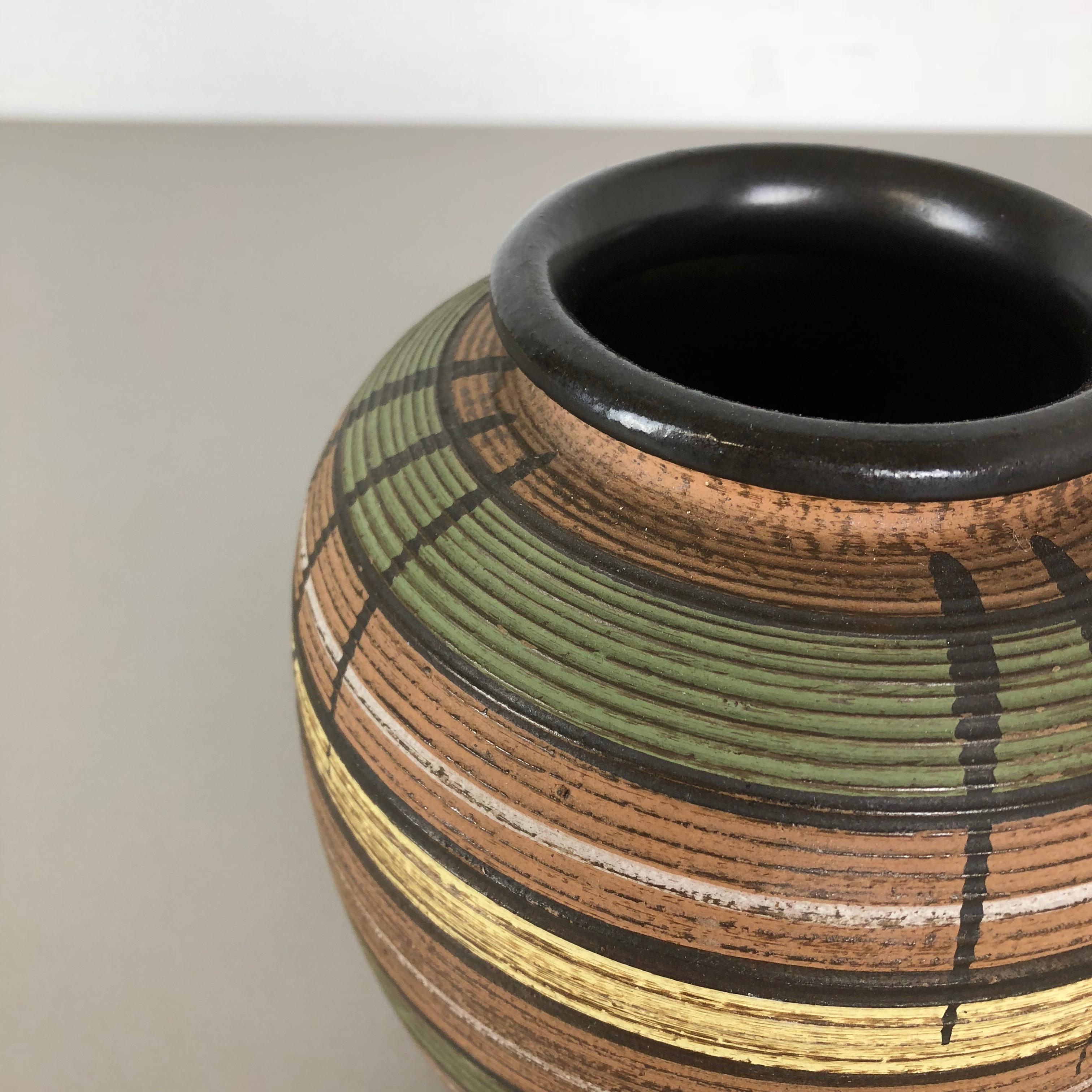 20th Century Small Abstract Ceramic Pottery Vase by Dümmler and Breiden, Germany, 1950s