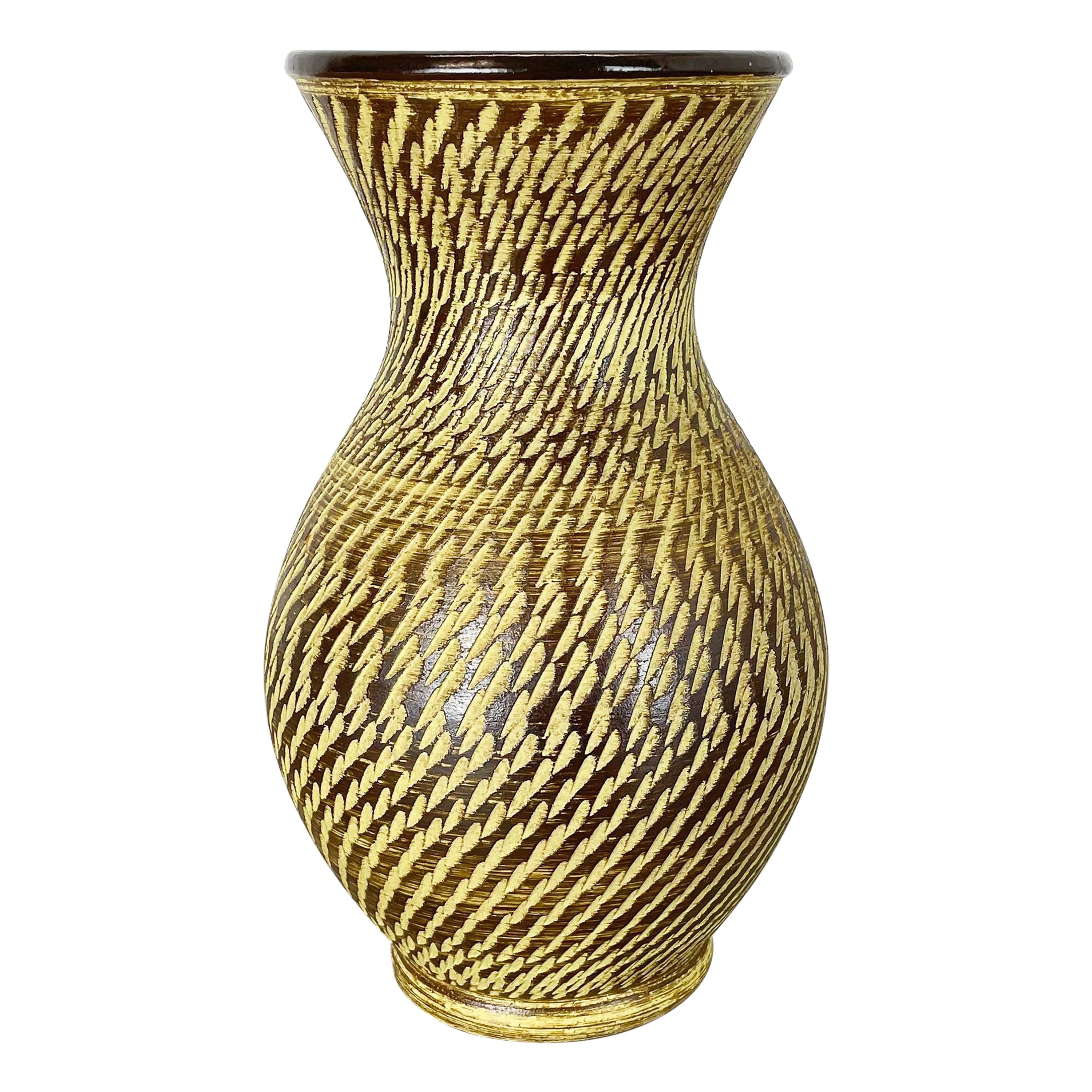 Petit vase en céramique abstraite de Dmmler et Breiden, Allemagne, années 1950