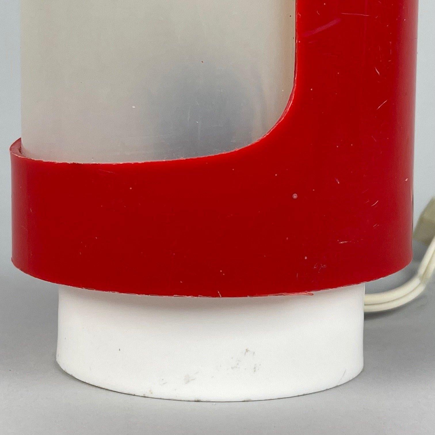 Small Adjustable Space Age Plastic Table Lamp, 1970's For Sale 5