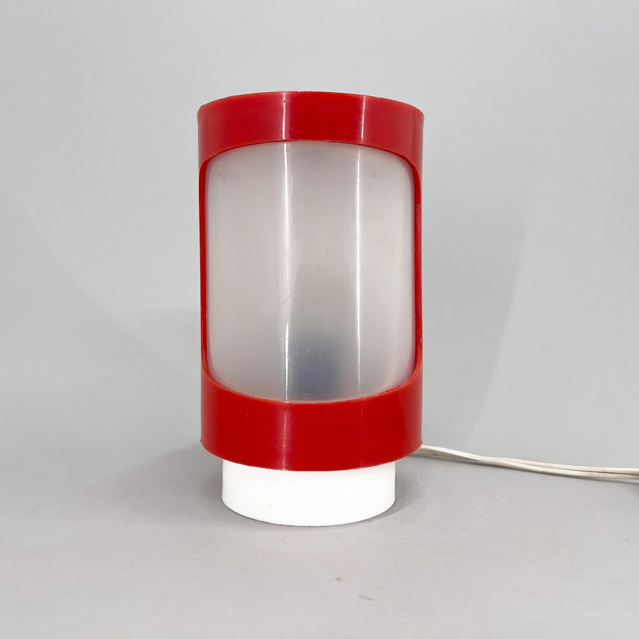 Small Adjustable Space Age Plastic Table Lamp, 1970's For Sale 2