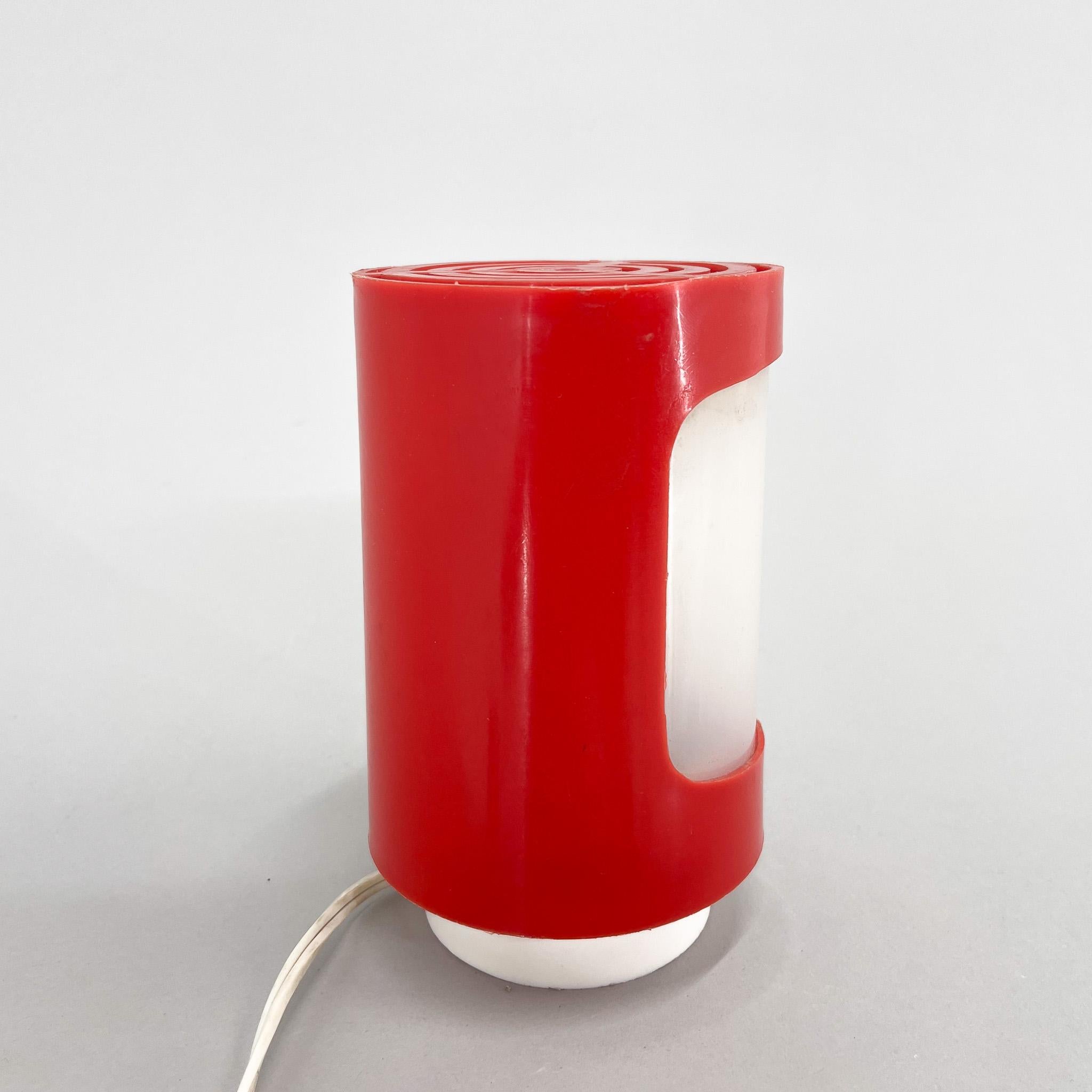 Small Adjustable Space Age Plastic Table Lamp, 1970's For Sale 3