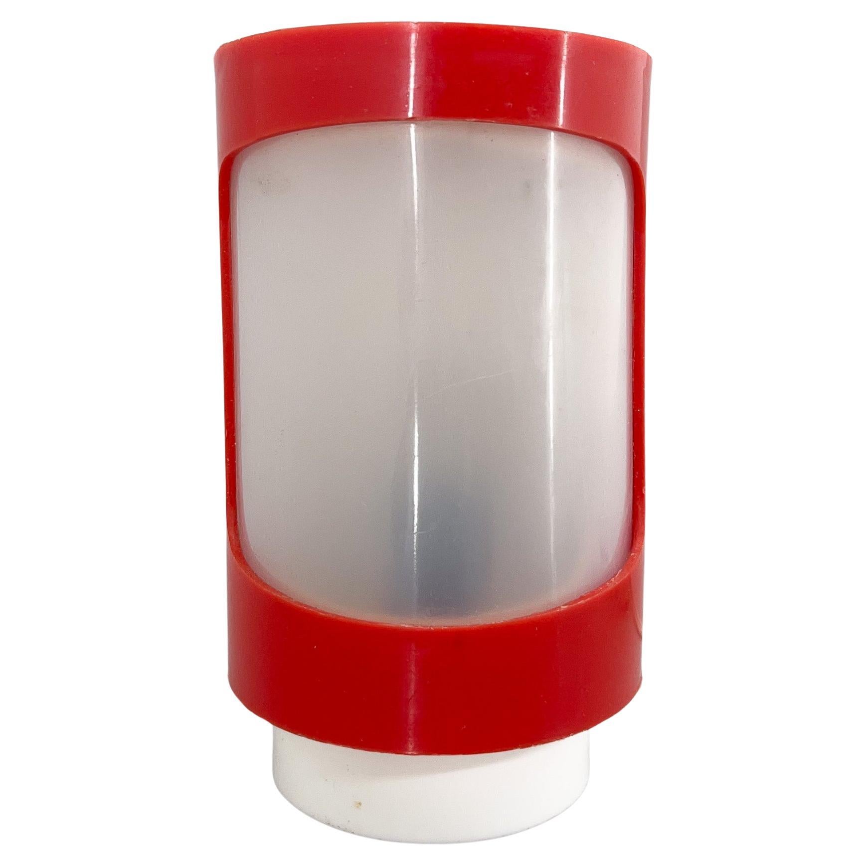 Piccola lampada da tavolo regolabile in plastica A Space Age, anni '70