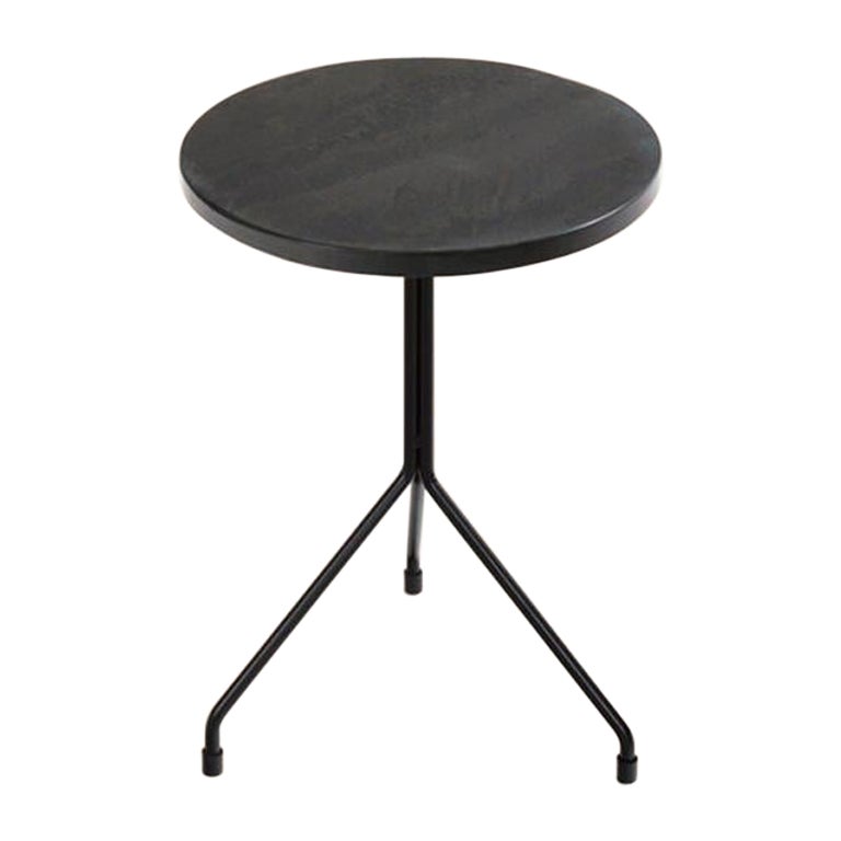 Small All for One Black Slate Table by Oxdenmarq For Sale