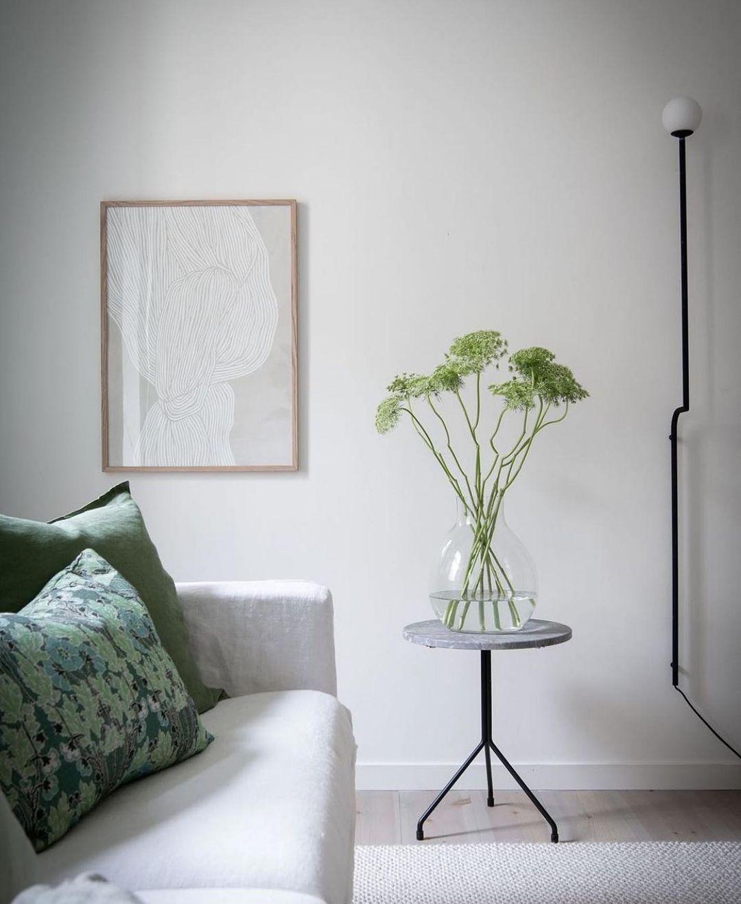 Danois Petite table en marbre vert Indio de All For One par OxDenmarq en vente