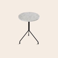 Petite table All pour One en marbre de Carrare blanc par OxDenmarq