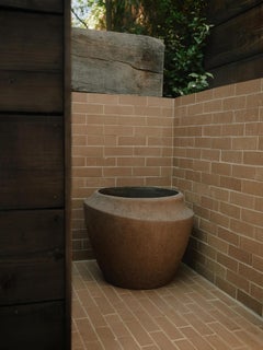 Small Alluvium Planter in Bark by ORCA