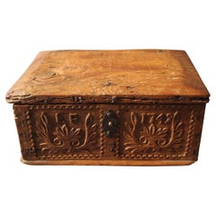 Small Alp, folk art Box