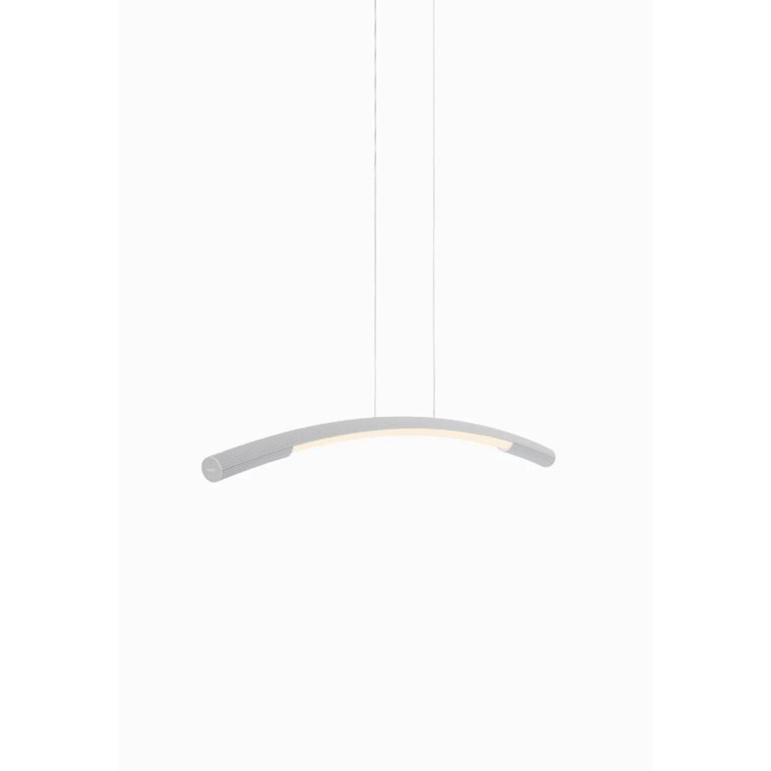 Post-Modern Small Aluminum Palo Pendant Lamp by Wentz For Sale