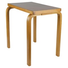 Kleiner Alvar Aalto-Beistelltisch Modell 86 aus Birke für Artek, 1940er Jahre