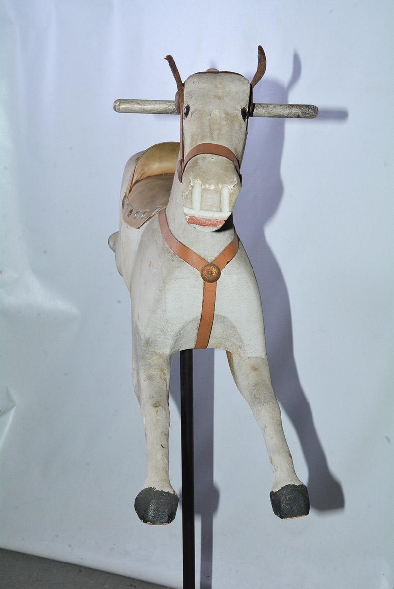 Small American Carousel Horse on Stand 2