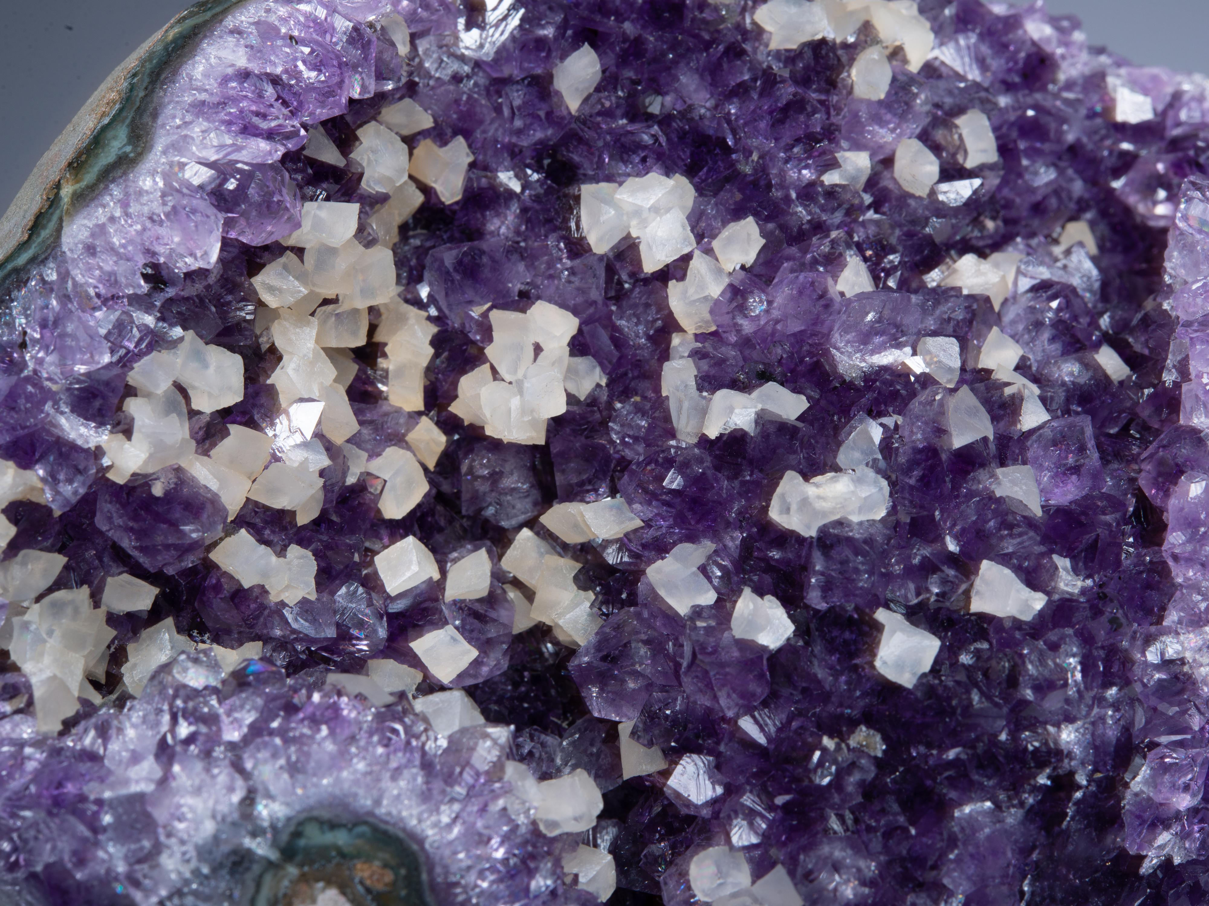 Small amethyst cluster For Sale 6
