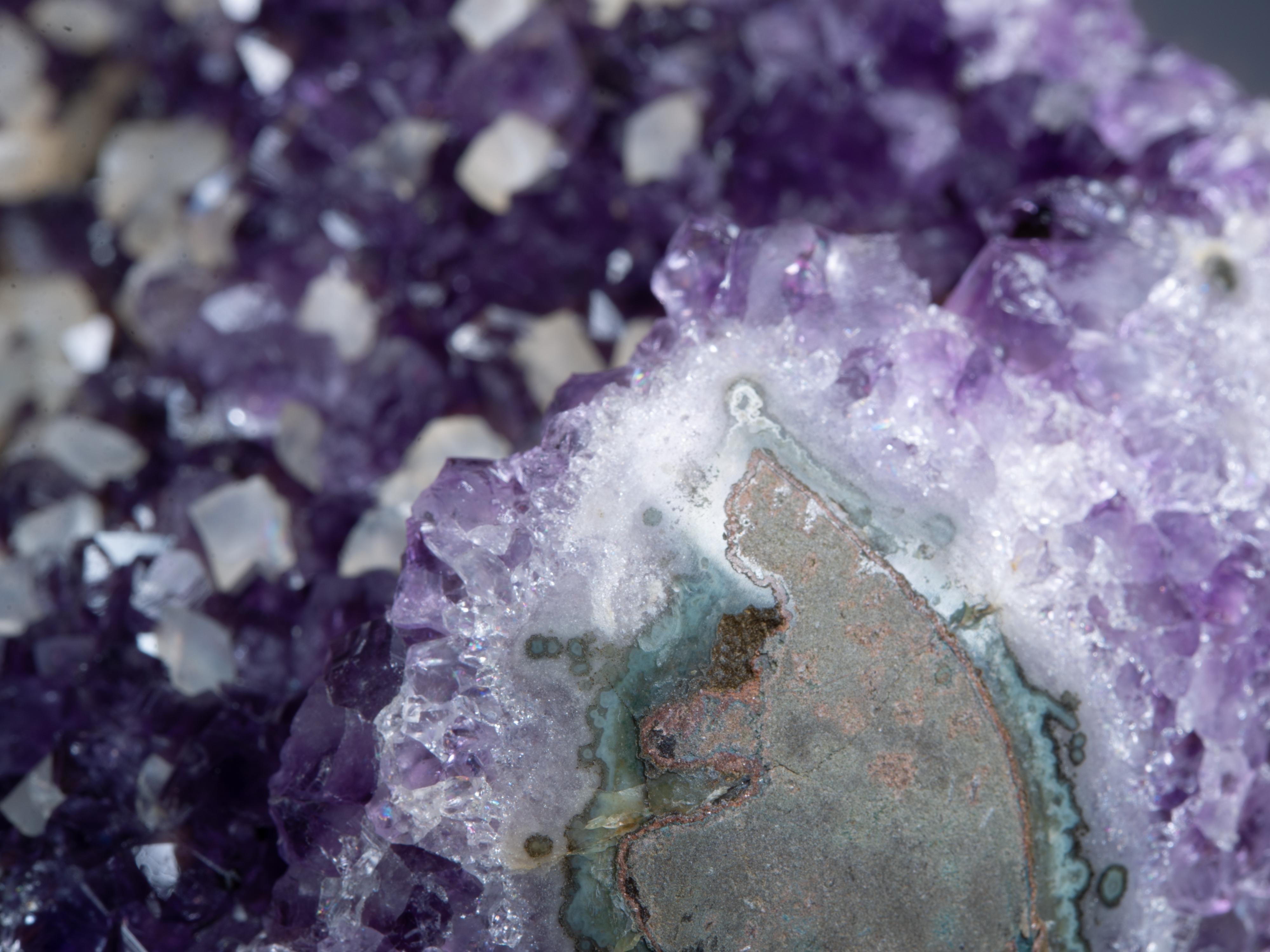 Small amethyst cluster For Sale 11