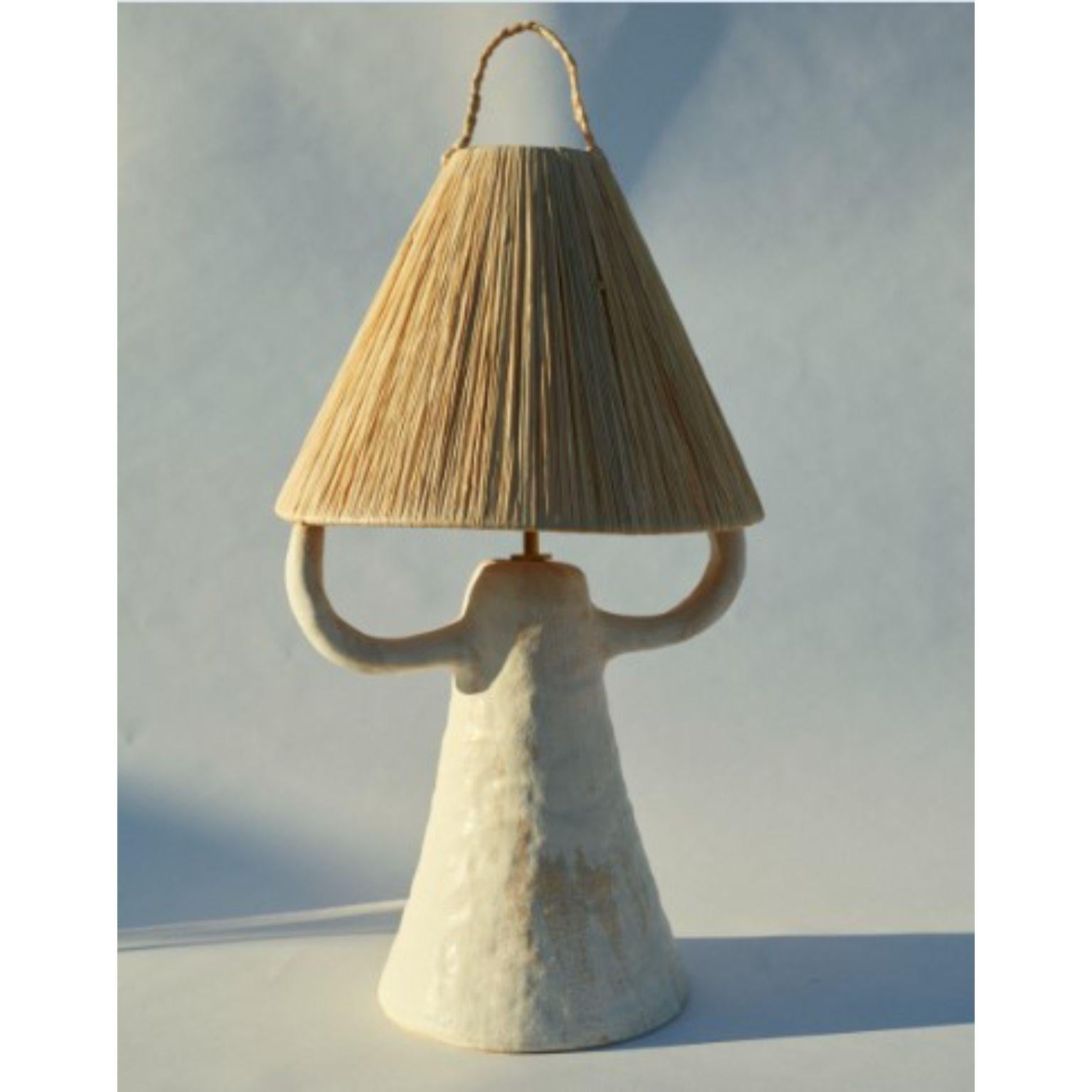 Small Amphora in White Terracotta by Marta Bonilla For Sale 10