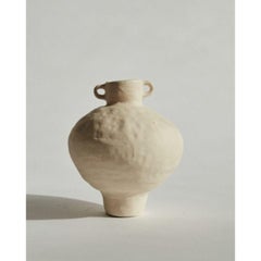 Small Amphora in White Terracotta by Marta Bonilla