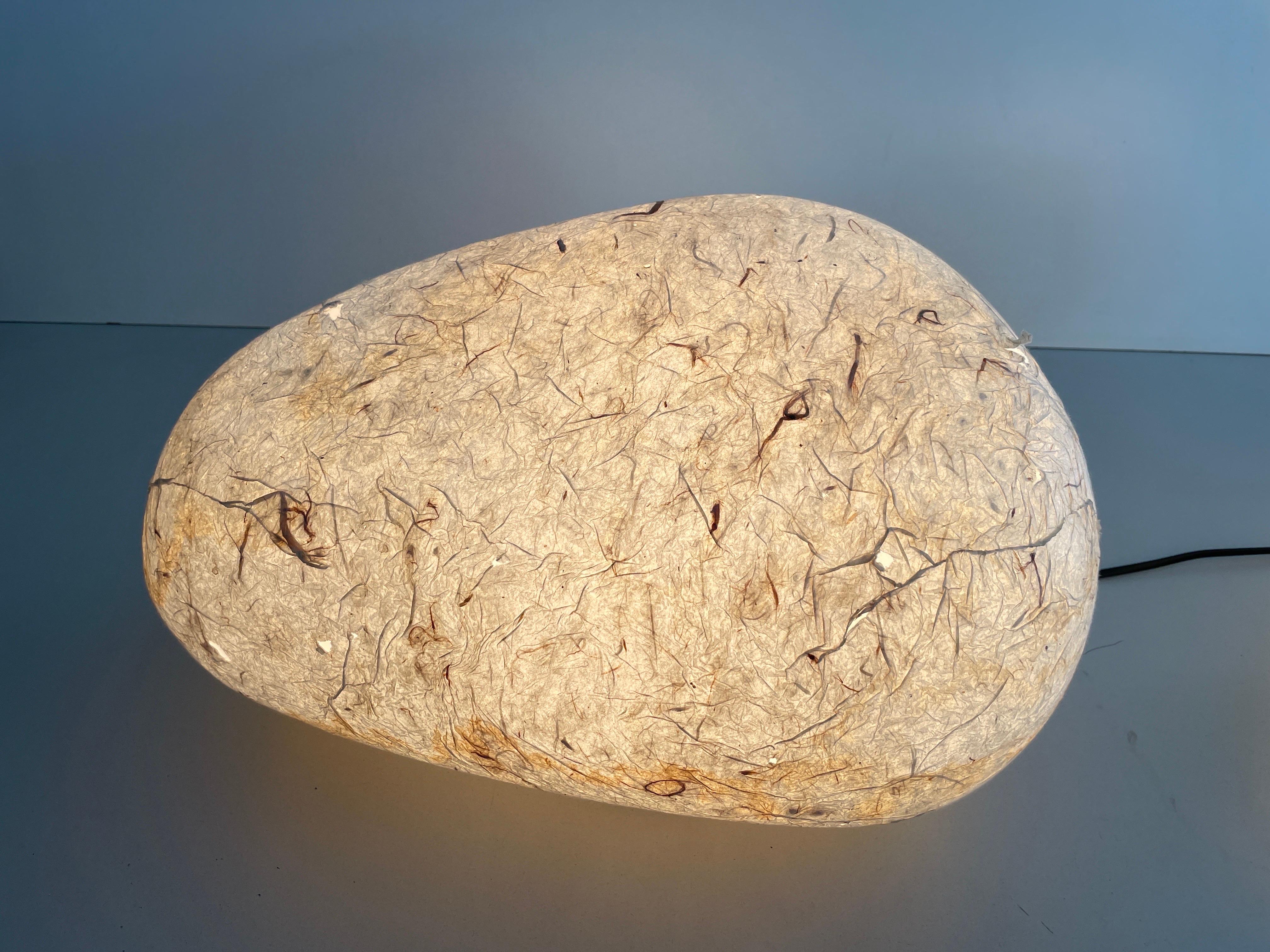 Petite et grande paire de lampes de table ou de lampadaires en fibre de verre, années 1980, Allemagne en vente 9